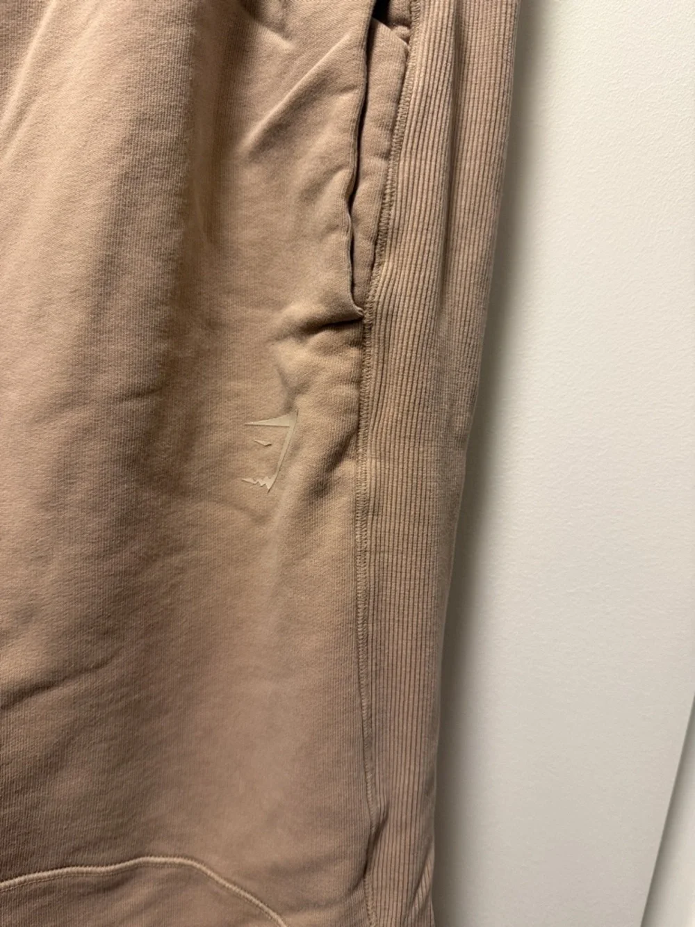 Gymshark Men's Taupe Jogger Sweatpants - Picture 2 of 4